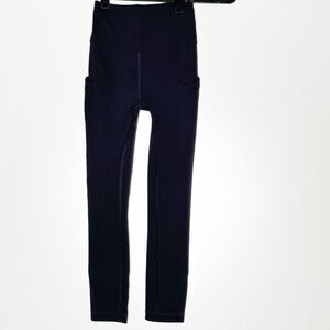 Lululemon All the Right Places High-Rise Crop 23 Side Pockets Womens Size 0